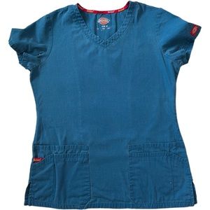 Dickies V Neck Scrub Top 🩺 Size Small